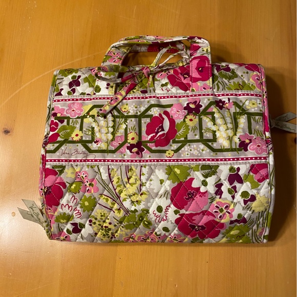 Vera Bradley Bags Vera Bradley Hanging Cosmetic Bagmake Me Blush